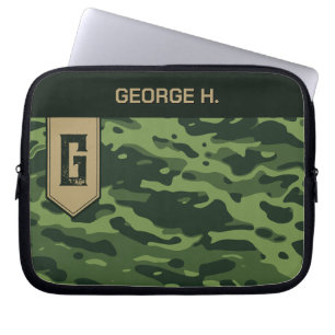Camouflage Pattern Laptop Sleeve