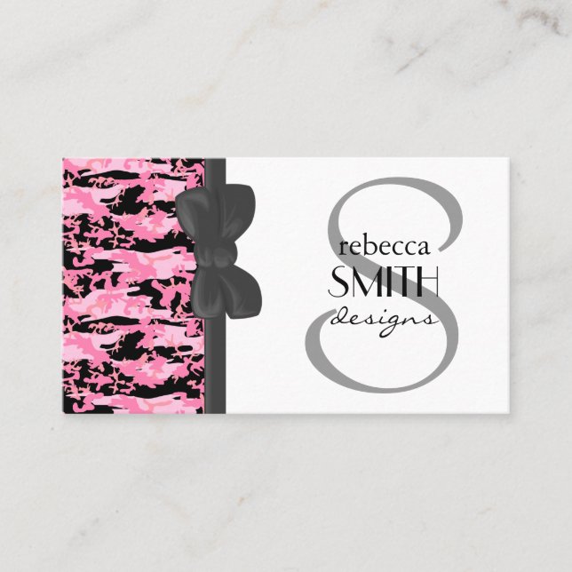 Camouflage Pattern, Military Pattern, Camo, Army Business Card (Front)