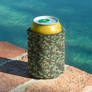 Camouflage Pattern, Military Pattern, Camo, Army Can Cooler