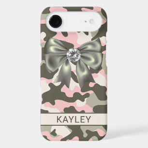 Camouflage personnalisé rose vert brillant