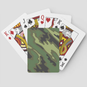 Camouflage Playing Cards