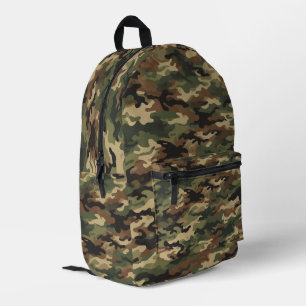 Camouflage Printed Backpack