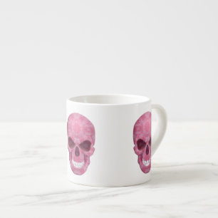 Camouflage rose Crâne Espresso Mug