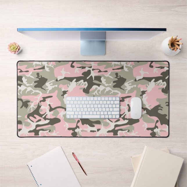 Camouflage rose et vert, Militaire, Armée (Bureau 1)