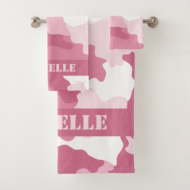 Camouflage rose Monogramme (En situation)