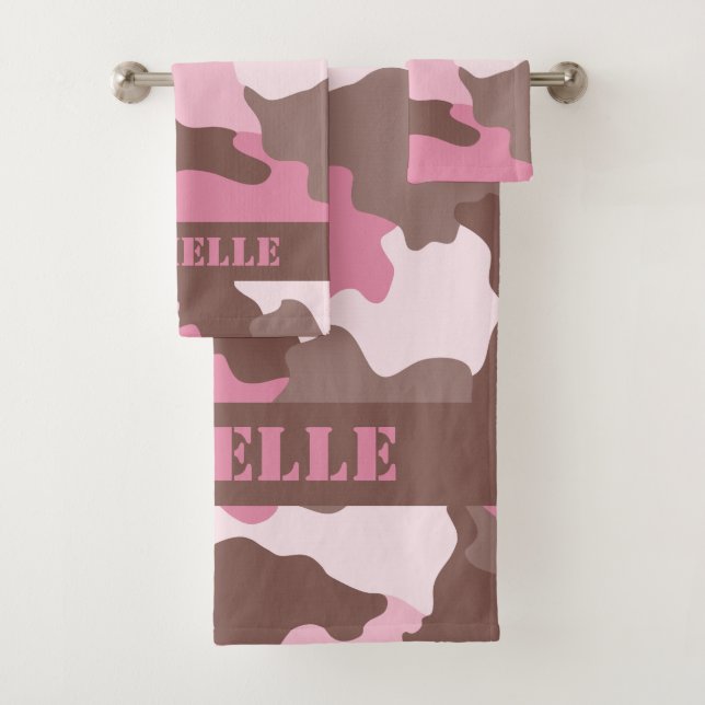 Camouflage rose Monogramme (En situation)