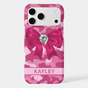 Camouflage Rose Personnalisé Brillante