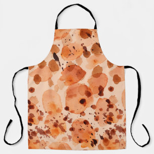 Camouflage seamless pattern with natural khaki san apron