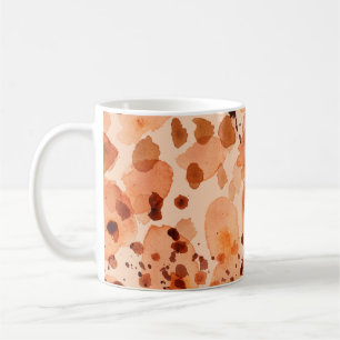 Camouflage seamless pattern with natural khaki san coffee mug