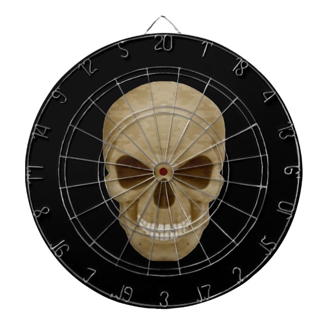 Camouflage Skull Dart Board (Front)