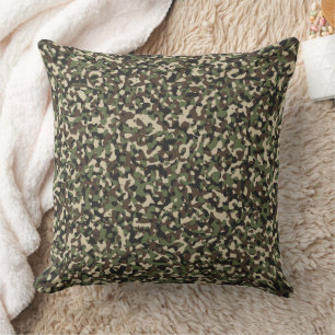 Camouflage Small Throw Pillow