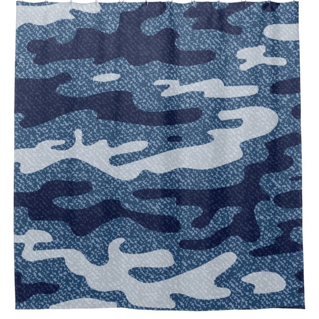 Camouflage Spotted Denim Jeans Pattern (Front)
