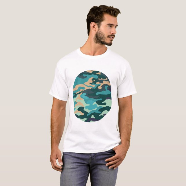 Camouflage T-Shirt (Front Full)