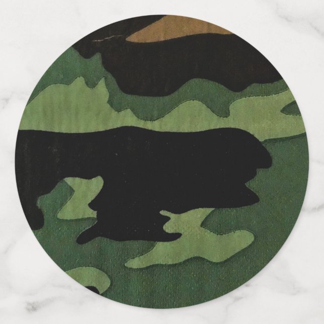 Camouflage table confetti (Large Back)