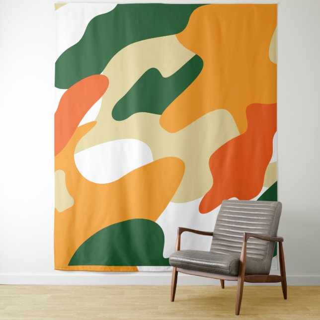 camouflage tapestry (In Situ)