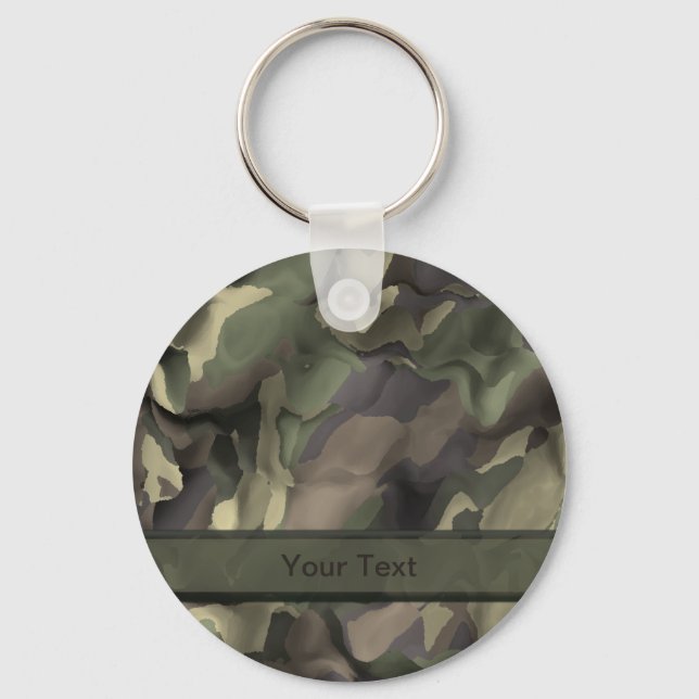Camouflage Template Keychain (Front)