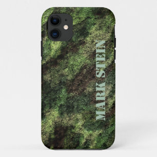 camouflage texture to personalize iPhone 11 case