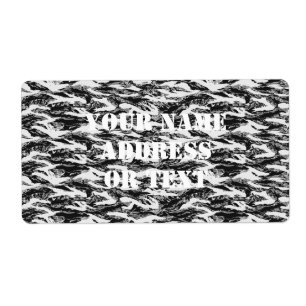 Camouflage urbain Tigerstripe - noir & gris