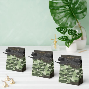 Camouflage vert robuste Ballotins personnalisés