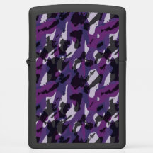 Camouflage Violet Abstrait