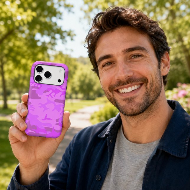 Camouflage Violet Clair (Light Purple Camouflage Case-Mate iPhone Case)