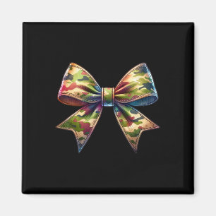 Camouflage Womens Coquette Bow Camo Bow Hunting  Magnet
