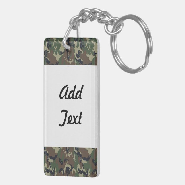 Camouflage Woodland Forest Heart sur Camo (Dos droit)