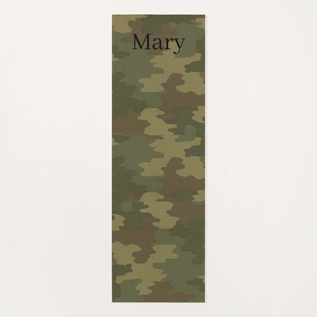 Camouflage Yoga Mat (Front)