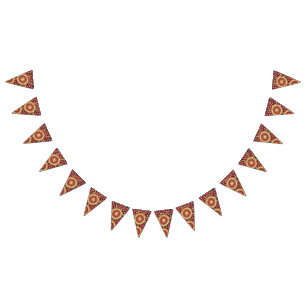 Camp Aboriginal Art Bunting Flags