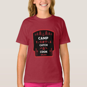 Camp And Catch Fishing T-Shirt