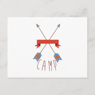 Camp Arrows Postcard