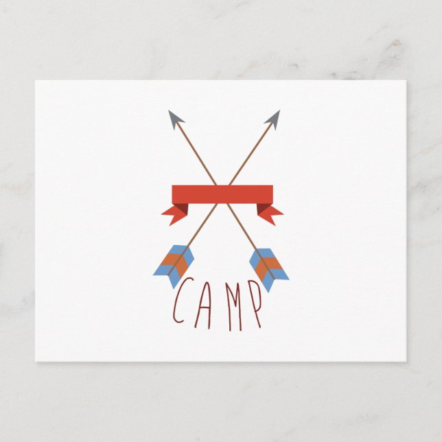 Camp Arrows Postcard (Front)