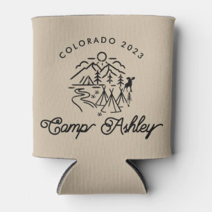 Camp Bachelorette Custom Can Cooler/ Coozie