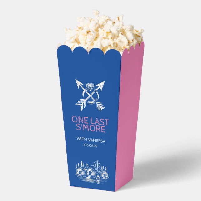 Camp Bachelorette Favor Box (Popped)