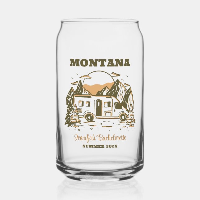 Camp Bachelorette Filles Voyage Glamping Personnal (Recto)