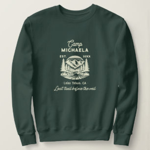 Camp Bachelorette Last Trail Before The Veil Sweatshirt