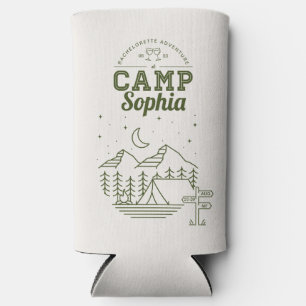 Camp Bachelorette Party Can Coolers