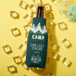 Camp Bachelorette Personalized Bottle Cooler