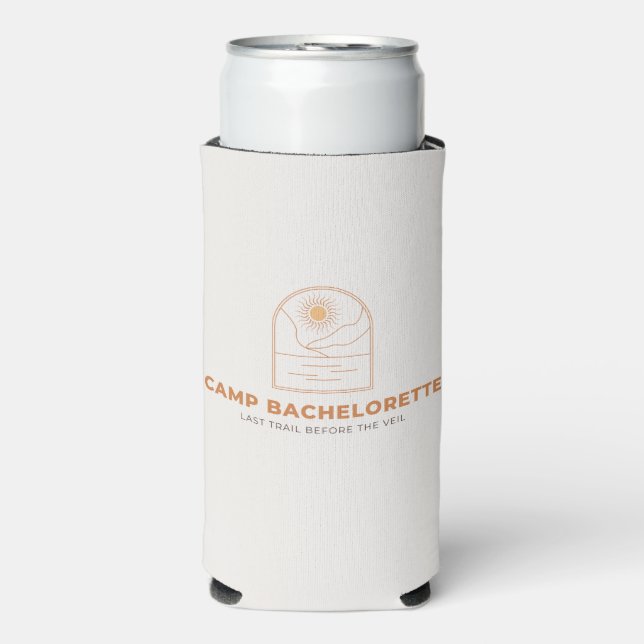 Camp Bachelorette Seltzer Can Cooler (Seltzer Front)