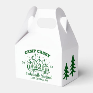 CAMP BACHELORETTE WEEKEND  FAVOR BOX
