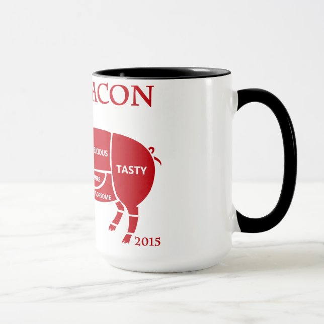 Camp Bacon 2015 Mug (Right)
