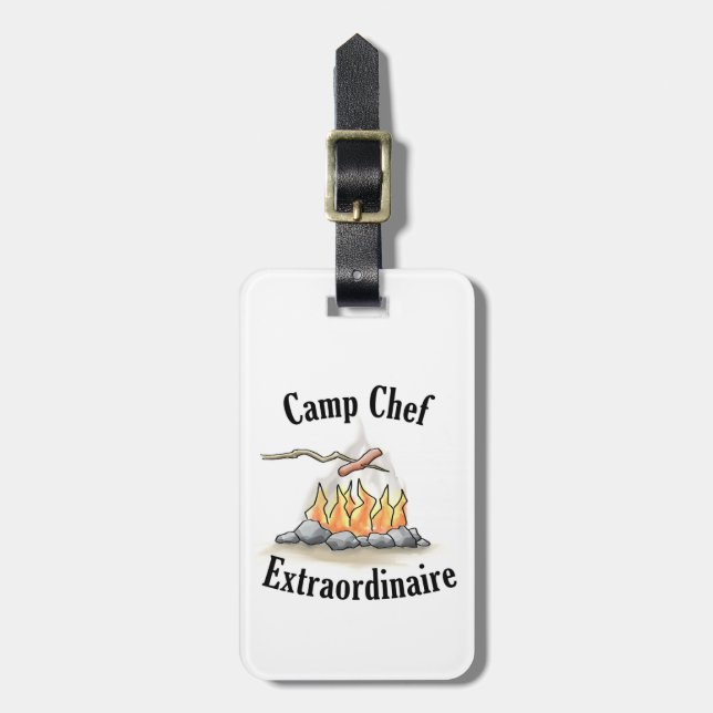 Camp Chef Extraordinaire Luggage Tag (Front Vertical)