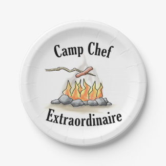 Camp Chef Extraordinaire Paper Plates