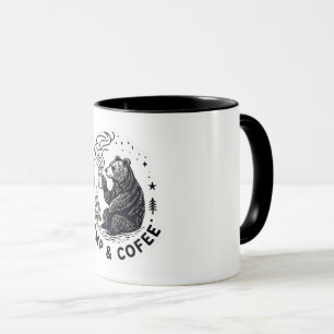 Camp & Coffee Bear Mug
