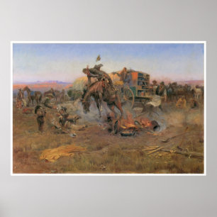 Camp  Cook's Troubles, 1912 Poster