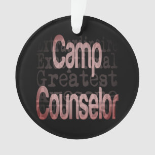 Camp Counsellor Extraordinaire Ornament