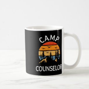Camp Counsellor Retro Summer Director Camper Staff Coffee Mug