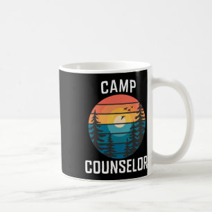 Camp Counsellor Shirt Camper Summer Camping Staff Coffee Mug