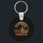 Camp Counselor Camping Lovers Gifts Camper  Keychain<br><div class="desc">Camp Counselor Camping Lovers Gifts Camper</div>