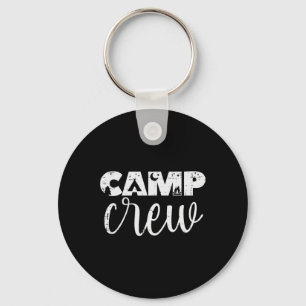 Camp Crew Tents Camping Friends Family Men Women K Keychain